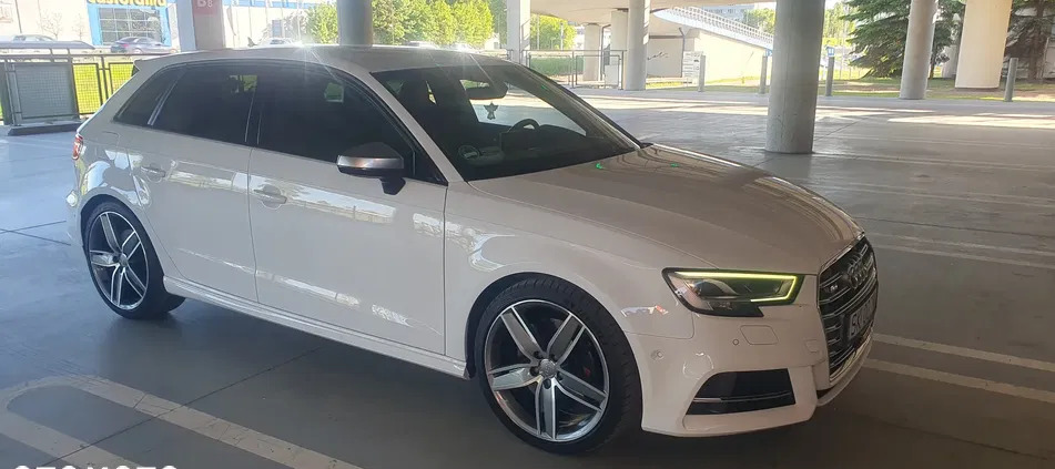 śląskie Audi S3 cena 114000 przebieg: 117000, rok produkcji 2018 z Katowice